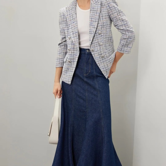 veronica beard Tweed Ryland Dickey Blazer $698 NEW without Tag - Picture 6 of 10